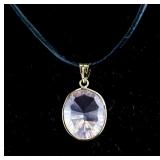 5.0ct Rose Quartz Pendant RV $400