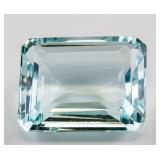 44.70 Ct Bluish Green Aquamarine AGSL Certificate