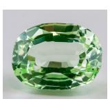 13.2 Ct Oval Cut Green Peridot AGSL Certificate