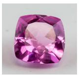 3.65 Ct Cushion Cut Pink Ruby AGSL Certificate