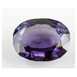 13.85 Ct Blue to Purple Sapphire AGSL Certificate