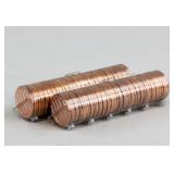 2 Rolls Canadian Penny Planchettes Origianal Pack