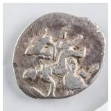 1533-1547 Russian Ivan IV Vasiliyevich Silver Coin