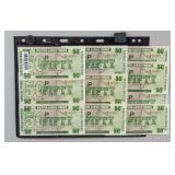 British Special Military Voucher 50 Pence 10 PC