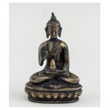 Chinese Gilt Bronze Medicine Buddha Statue