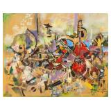 Shoo Ching Wan XX Chinese Oil on Board