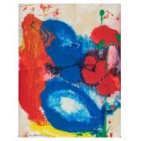 Helen Frankethaler American Abstract Oil on Canvas