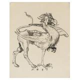 Martin Schongauer German Renaissance Ink on Paper