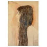 Gustav Klimt Austrian Signed Lithograph 19/100