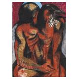 Luo Musi Taiwanese Mixed Media Bird Head Man