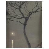 G. Gentile Italian Color Pencil on Paper Night