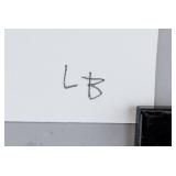 American Lithograph on Paper 3/175 Signed L.B.