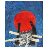 Emil Schumacher German Abstract Oil on Canvas