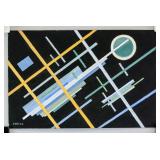 Ilya Chashnik Russian Suprematist Gouache on Paper