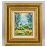 Louis Cardin French Enamel on Copper