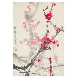 Cheng Shengda b.1941 Chinese Watercolor Paper Roll