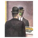 Rene Magritte Belgian Surrealist Gouache & Tempera