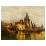 Karl Kaufmann Austrian Oil Canvas Landscape 2/6/69