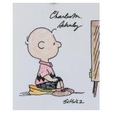 Charles Schulz Mixed Media on Paper Pop Art