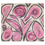Lee Krasner American Abstract Oil on Canvas