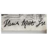 French Fauvist School Charcoal Signed Illegibly