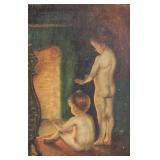 Canadian Oil on Canvas Framed Portrait "050"