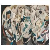 Andre Lanskoy Russian Tachisme Gouache on Paper