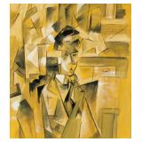 Ivan Puni Russian Cubo-Futurist Gouache on Paper