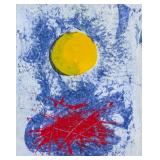 Adolph Gottlieb American Abstract Oil on Canvas