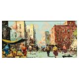 Oil on Panel Artist Signed Landscape