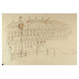 Michael Jacques US Sketch Royal Palace of Brussels