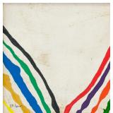 Morris Louis American Color School Oil on Canvas