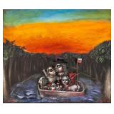 Andrei Medvedev b. 1960 Russian Surrealist OOC