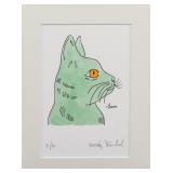 Andy Warhol American Pop Art Signed Ink on Paper