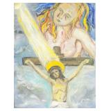 Georges Rouault French Fauvist Oil on Canvas