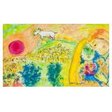 Marc Chagall Russian-French Surrealist Mixed Media