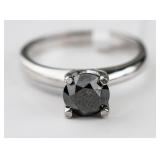 10kt Black Diamond (1.17ct) Ring
