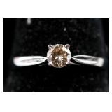 10kt Diamond (0.22ct) Ring