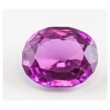 5.35 Ct Oval Cut Purple Pink Taaffeite Gemstone
