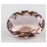 11.95 Ct Oval Cut Imperial Topaz Gemstone GGL