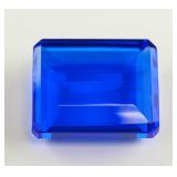 199.45ct Emerald Cut Blue Topaz GGL Certificate