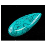 12.05 Ct Cabochon Shaped Natural Turquoise AGSL