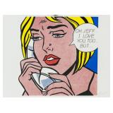 Roy Lichtenstein American Pop Signed Litho 11/100