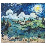 Dutch Oil Signed Vincent with Beiersdorf Gallery