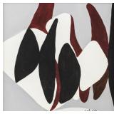 Victor Vasarely Hungarian-French Abstract OOC