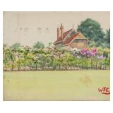 Winston Churchill British Impressionist WC Board