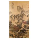 Gao Xiang 1688-1753 Chinese Watercolor on Paper