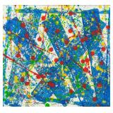 Sam Francis American Abstract Oil on Canvas