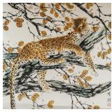 Fang Chuxiong b.1950 Chinese Watercolor Leopard