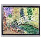 Chinese Oil on Canvas Landscape